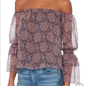 Wynne off the shoulder blouse